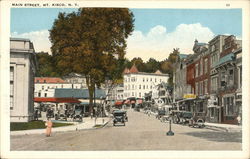 Main Street Mount Kisco, NY Postcard Postcard Postcard