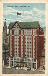 Wisconsin Hotel Milwaukee, WI Postcard Postcard Postcard