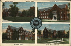 Buildings of Milwaukee-Downer College Postcard