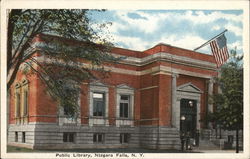 Public Library Niagara Falls, NY Postcard Postcard Postcard