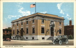 Post Office Building Postcard