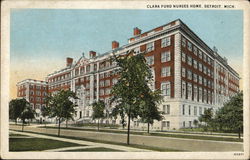 Clara Ford Nurses Home Detroit, MI Postcard Postcard Postcard