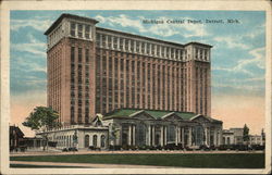 Michigan Central Depot Postcard