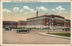 Coast Artillery School Fort Monroe, VA Postcard Postcard Postcard