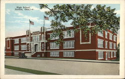 High School Building Guthrie, OK Postcard Postcard Postcard