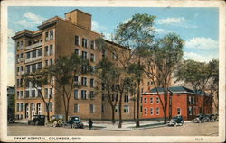 Grant Hospital Columbus, OH Postcard Postcard Postcard