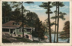 The Pavilion, Idlewood Lake Wenham, MA Postcard Postcard Postcard