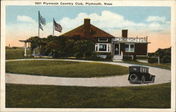 Plymouth Country Club Massachusetts Postcard Postcard Postcard