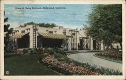 Home of Betty Compson Postcard