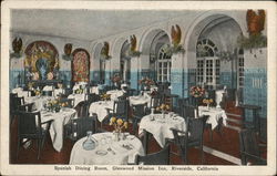 Spanish Dining Room, Glenwood Mission Inn Postcard