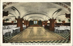 Plata Real, Smart Dining-Dance Room, U.S. Grant Hotel San Diego, CA Postcard Postcard Postcard