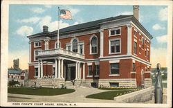 Coos County Court House Postcard