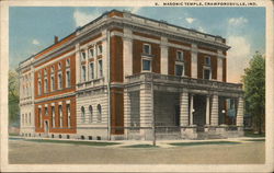 Masonic Temple Postcard