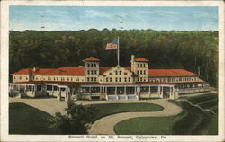 Summit Hotel on Mt. Summit Uniontown, PA Postcard Postcard Postcard