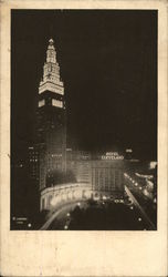 The Terminal Tower - Hotel Cleveland Ohio Postcard Postcard Postcard