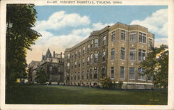 St. Vincent Hospital Toledo, OH Postcard Postcard Postcard