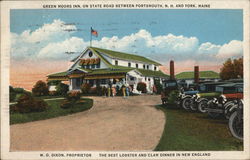 Green Moors Inn Kittery, ME Postcard Postcard Postcard