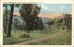 Hotel Windermere and Grounds Postcard