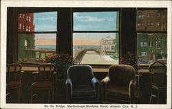 On the Bridge, Marlborough-Blenheim Hotel Atlantic City, NJ Postcard Postcard Postcard