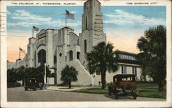 The Coliseum - Home of the Sunshine Tourists' Dancing Club St. Petersburg, FL Postcard Postcard Postcard