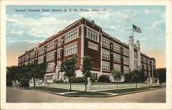 Second Largest High School in U.S. Postcard