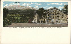 The Acacia Hotel Colorado Springs, CO Postcard Postcard Postcard