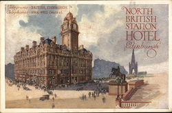 North British Station Hotel Postcard