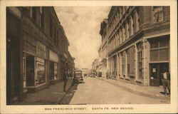 San Francisco Street Santa Fe, NM Postcard Postcard Postcard