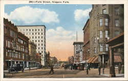 Falls Street Postcard