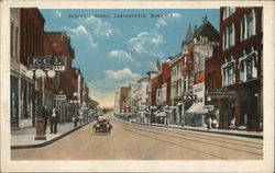 Delaware Street Leavenworth, KS Postcard Postcard Postcard