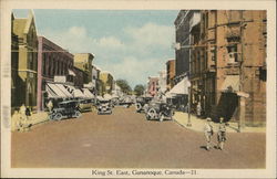 King St. East Gananoque, ON Canada Ontario Postcard Postcard Postcard