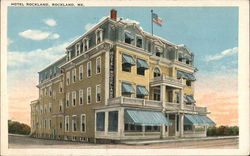 Hotel Rockland Maine Postcard Postcard Postcard