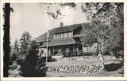 The Lodge, Saddleback Lake Canps Postcard