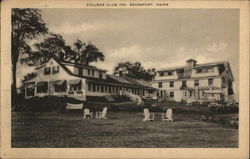 College Club Inn Postcard