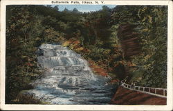 Buttermilk Falls Ithaca, NY Postcard Postcard Postcard