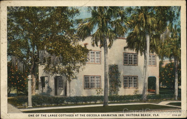 Osceola Gramatan Inn Daytona Beach, FL Postcard