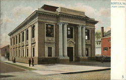 Public Library Norfolk, VA Postcard Postcard Postcard