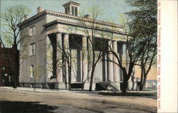 Davis Mansion - The White House of Confederacy Postcard