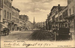 Main Street Peekskill, NY Postcard Postcard Postcard