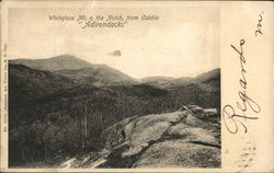 Whiteface Mt. and the Notch from Cobble, Adirondacks New York Postcard Postcard Postcard