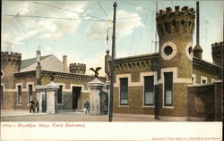 Brooklyn Navy Yard Entrance Postcard