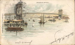 Brooklyn Bridge New York, NY Postcard Postcard Postcard