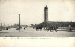 Water Tower, Eastern Parkway Brooklyn, NY Postcard Postcard Postcard