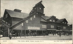 The Coal Mine, COney Island Brooklyn, NY Postcard Postcard Postcard