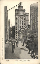 Wall Street Postcard