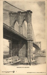 Brooklyn Bridge Postcard