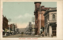 Park Street Alameda, CA Postcard Postcard Postcard