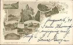 Cliff House and Golden Gate Path Postcard