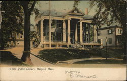 Public Library Postcard