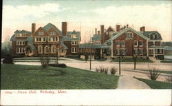 Dana Hall Wellesley, MA Postcard Postcard Postcard